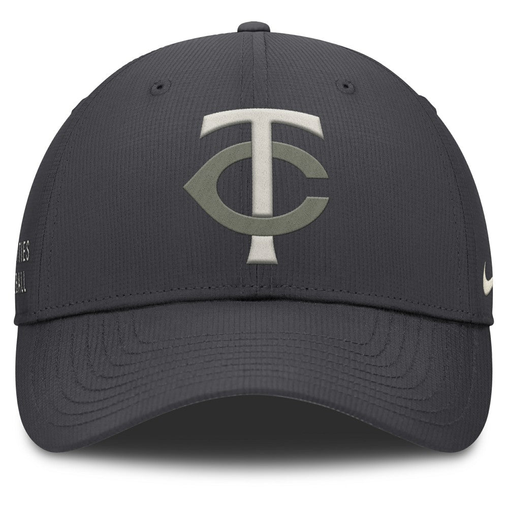 Minnesota Twins Club Dri-FIT Adjustable Hat - Anthracite | Nike