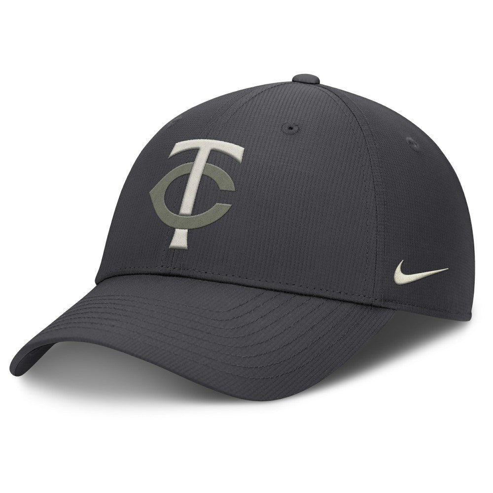 Minnesota Twins Club Dri-FIT Adjustable Hat - Anthracite | Nike
