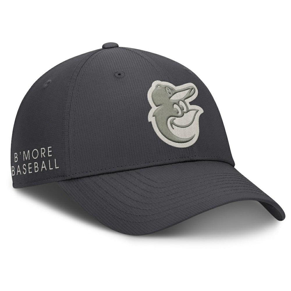 Baltimore Orioles Club Dri-FIT Adjustable Hat - Anthracite | Nike