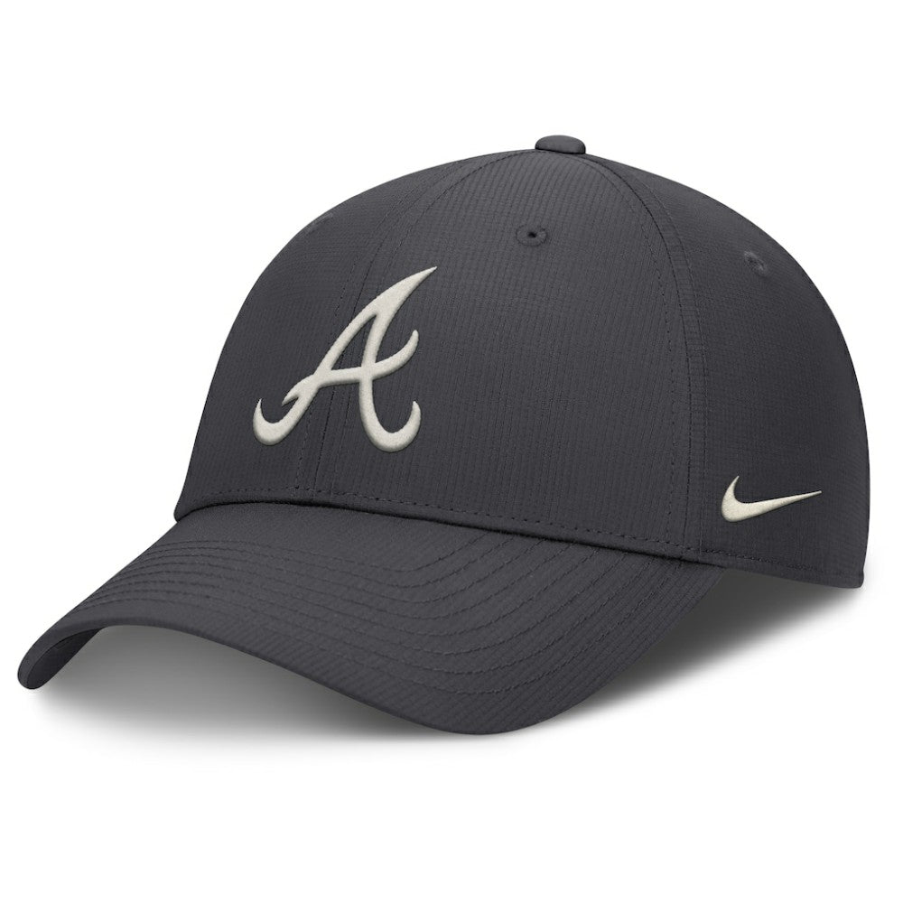 Atlanta Braves Club Dri-FIT Adjustable Hat - Anthracite | Nike