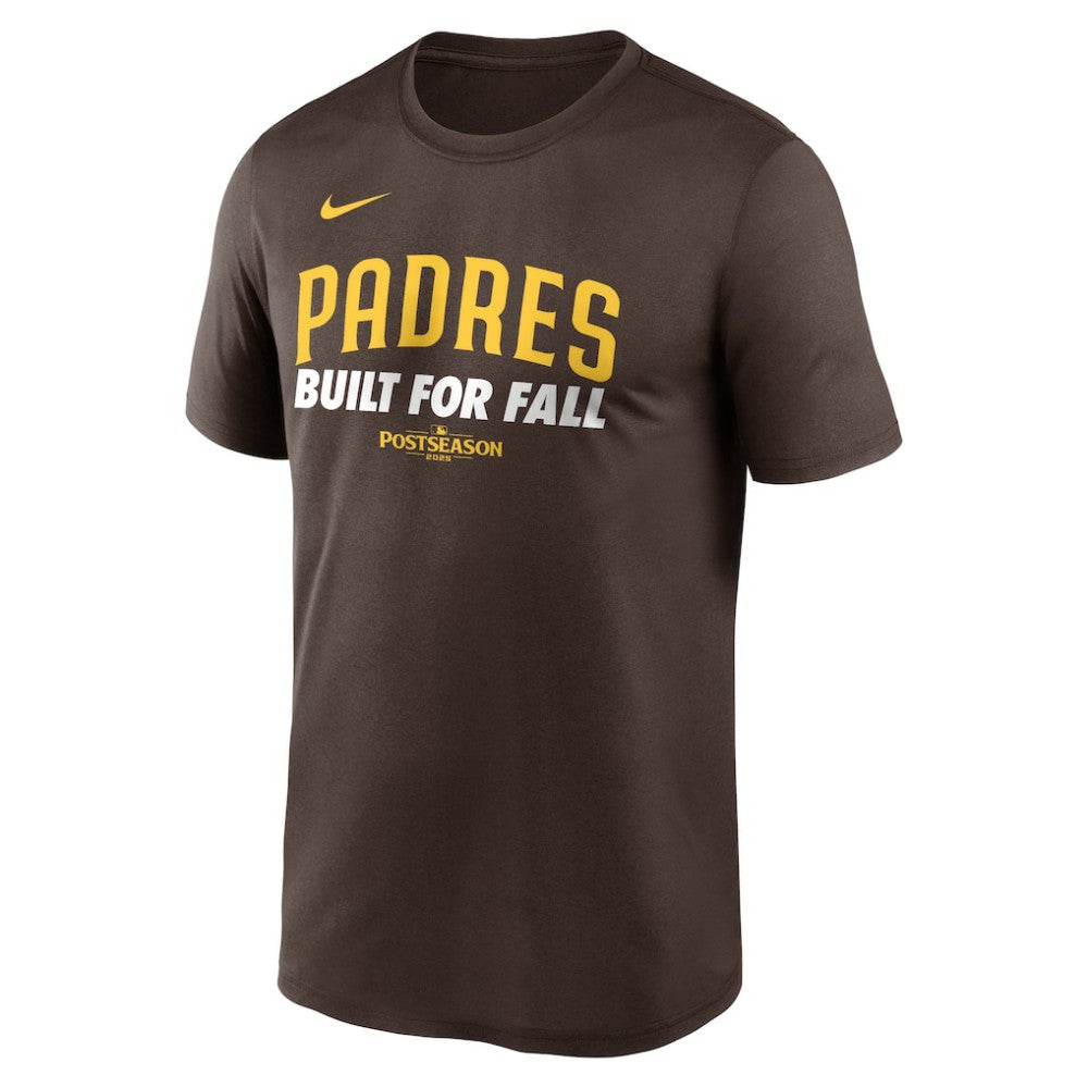 San Diego Padres 2025 MLB Postseason Authentic Collection Legend Dri-FIT T-Shirt - Brown | Nike