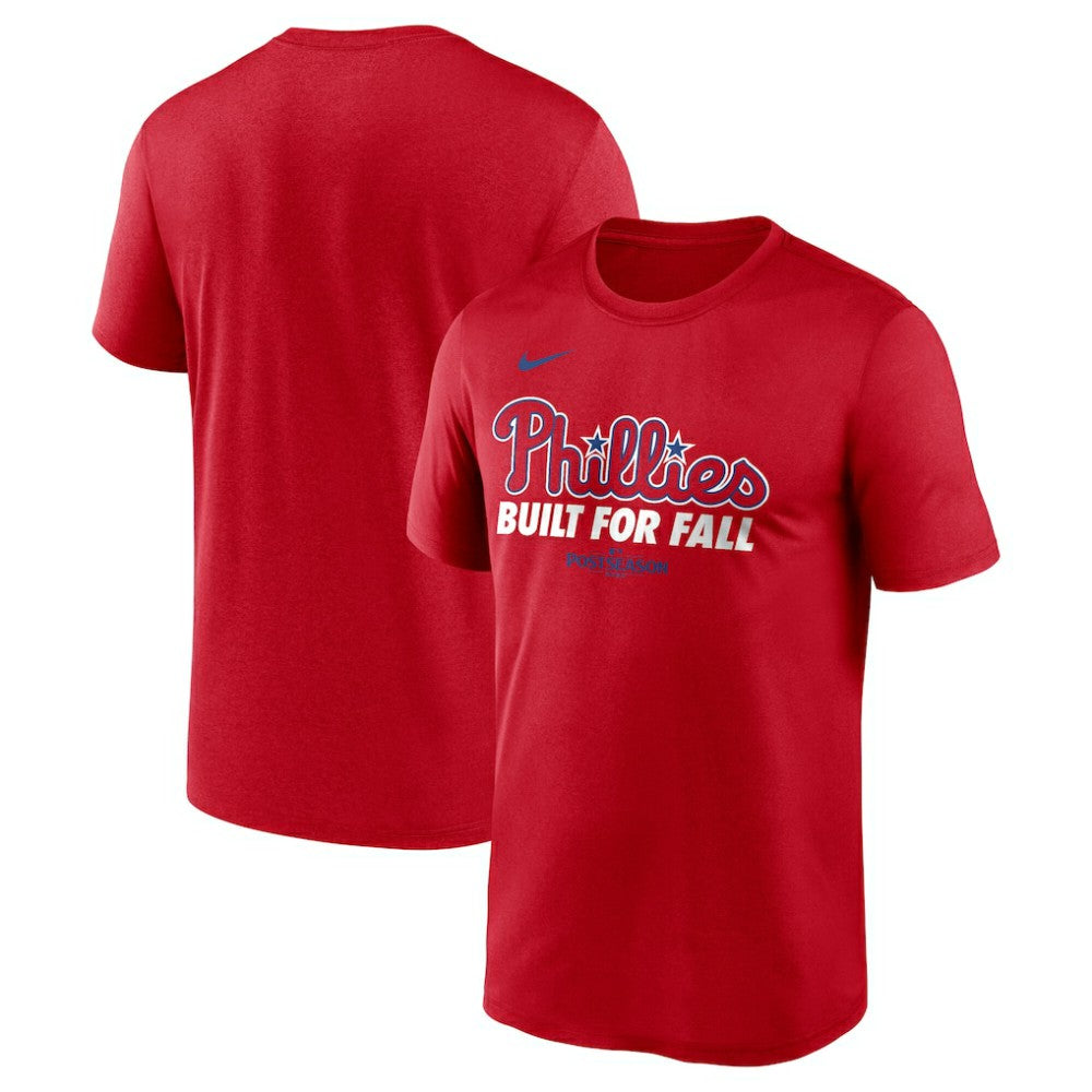 Philadelphia Phillies 2025 MLB Postseason Authentic Collection Legend Dri-FIT T-Shirt - Red | Nike