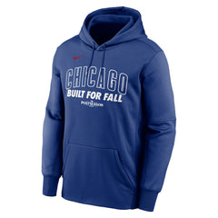 Chicago Cubs 2025 MLB Postseason Authentic Collection Therma Fleece Hoodie - Royal | Nike
