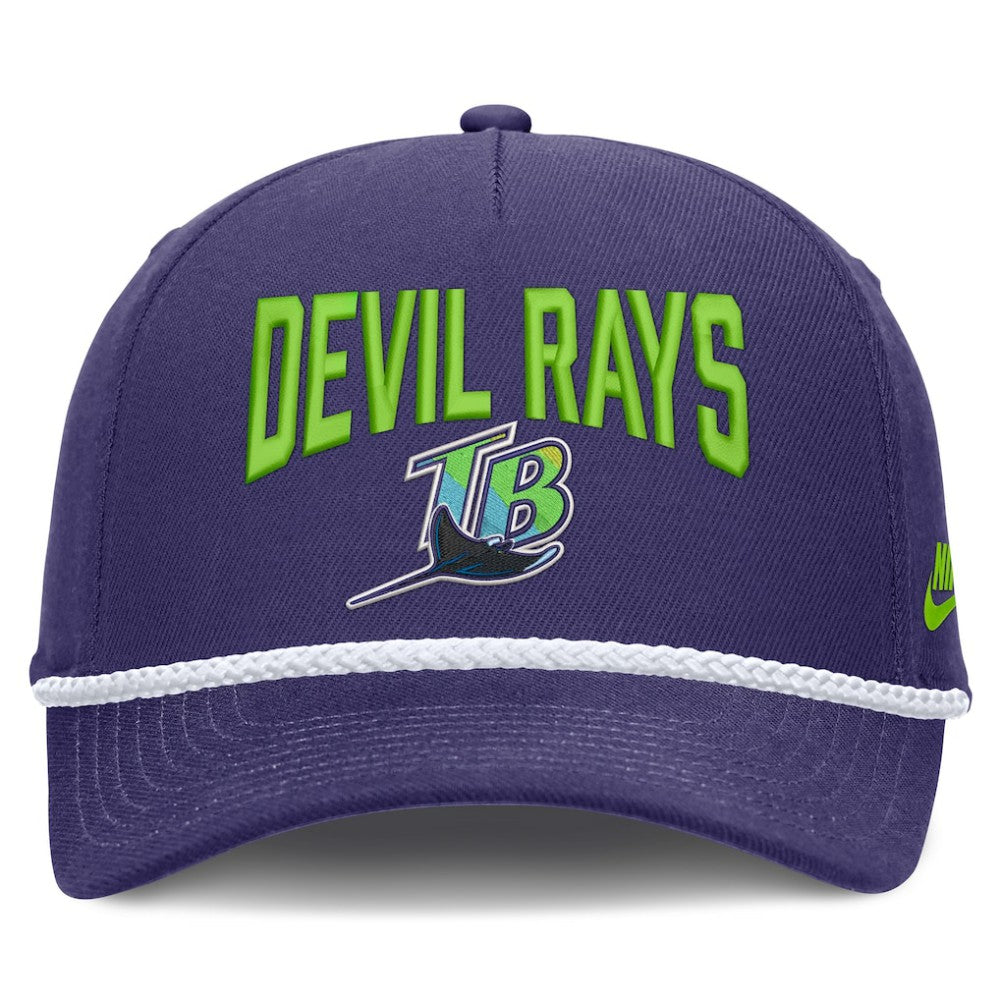 Tampa Bay Rays Cooperstown Rise Adjustable Hat - Purple | Nike
