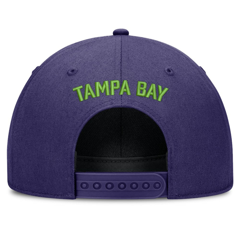 Tampa Bay Rays Cooperstown Rise Adjustable Hat - Purple | Nike