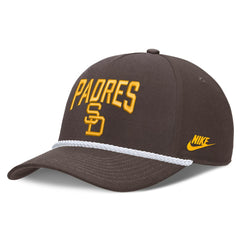 San Diego Padres Cooperstown Rise Adjustable Hat - Brown | Nike