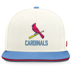 St. Louis Cardinals Cooperstown Pro Dri-FIT Snapback Hat - Cream/Light Blue | Nike