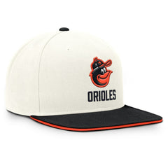 Baltimore Orioles Cooperstown Pro Dri-FIT Snapback Hat - Cream/Black | Nike