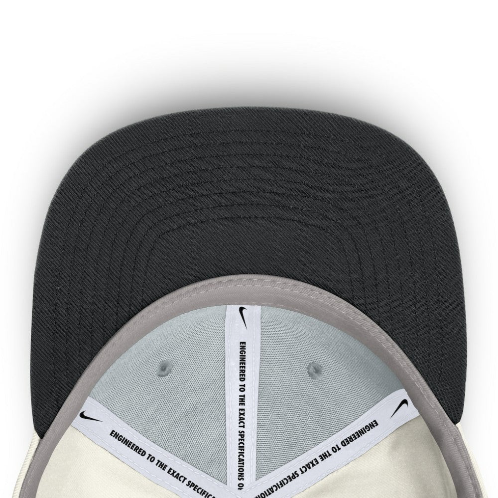 Baltimore Orioles Cooperstown Pro Dri-FIT Snapback Hat - Cream/Black | Nike