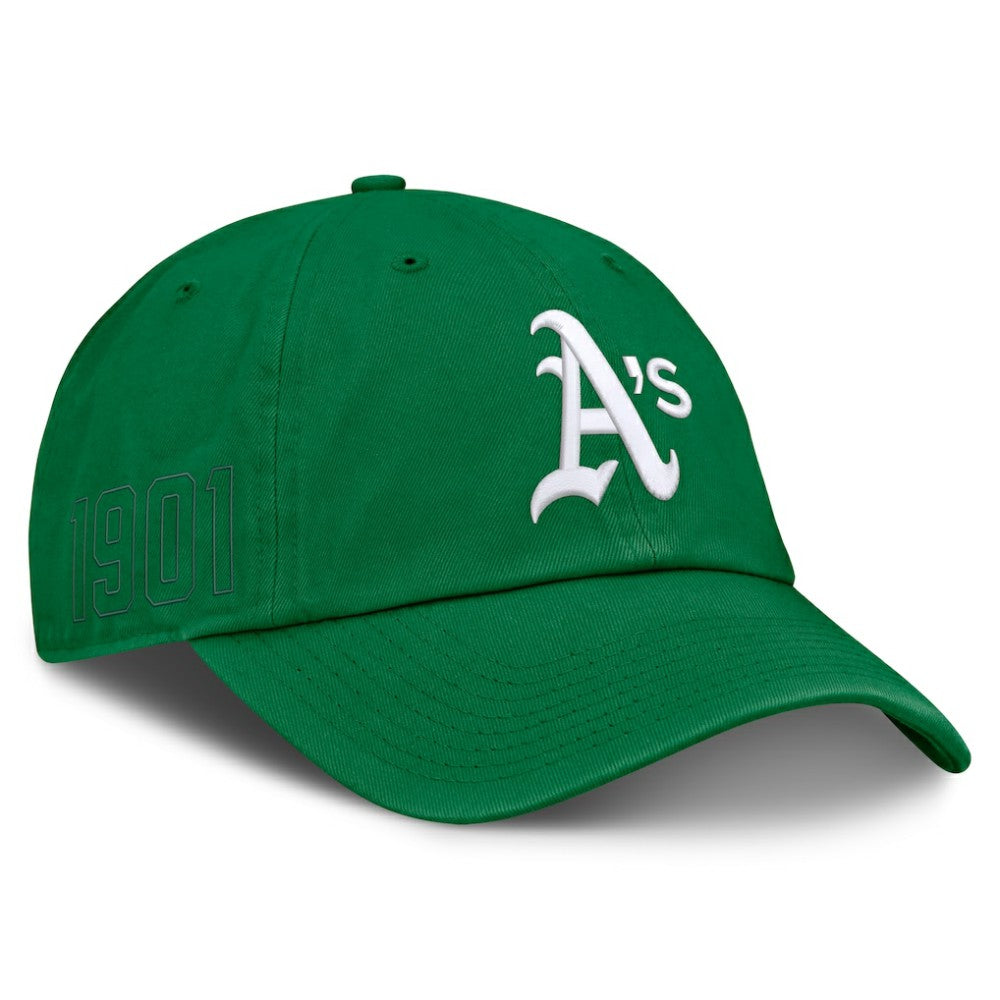 Oakland Athletics Cooperstown Club Adjustable Hat - Green | Nike