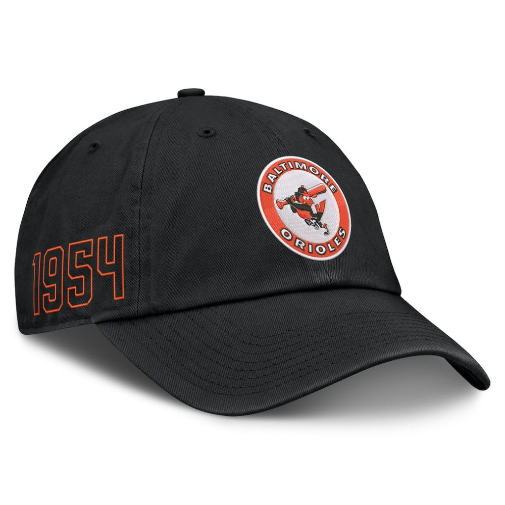 Baltimore Orioles Cooperstown Club Adjustable Hat - Black | Nike