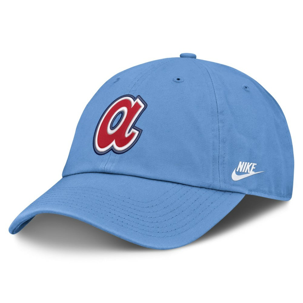 Atlanta Braves Cooperstown Club Adjustable Hat - Light Blue | Nike