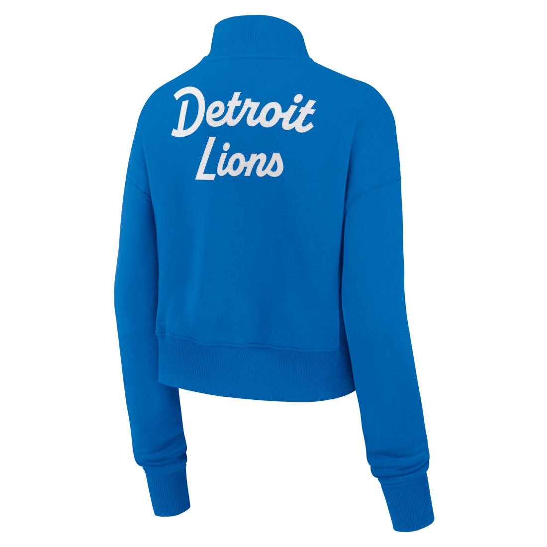Detroit Lions Women's Phoenix Fleece Quarter-Zip Sweatshirt - Blue | Nike cheap