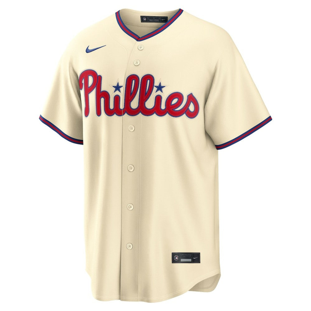 Philadelphia Phillies Alternate Replica Jersey - Cream | Nike