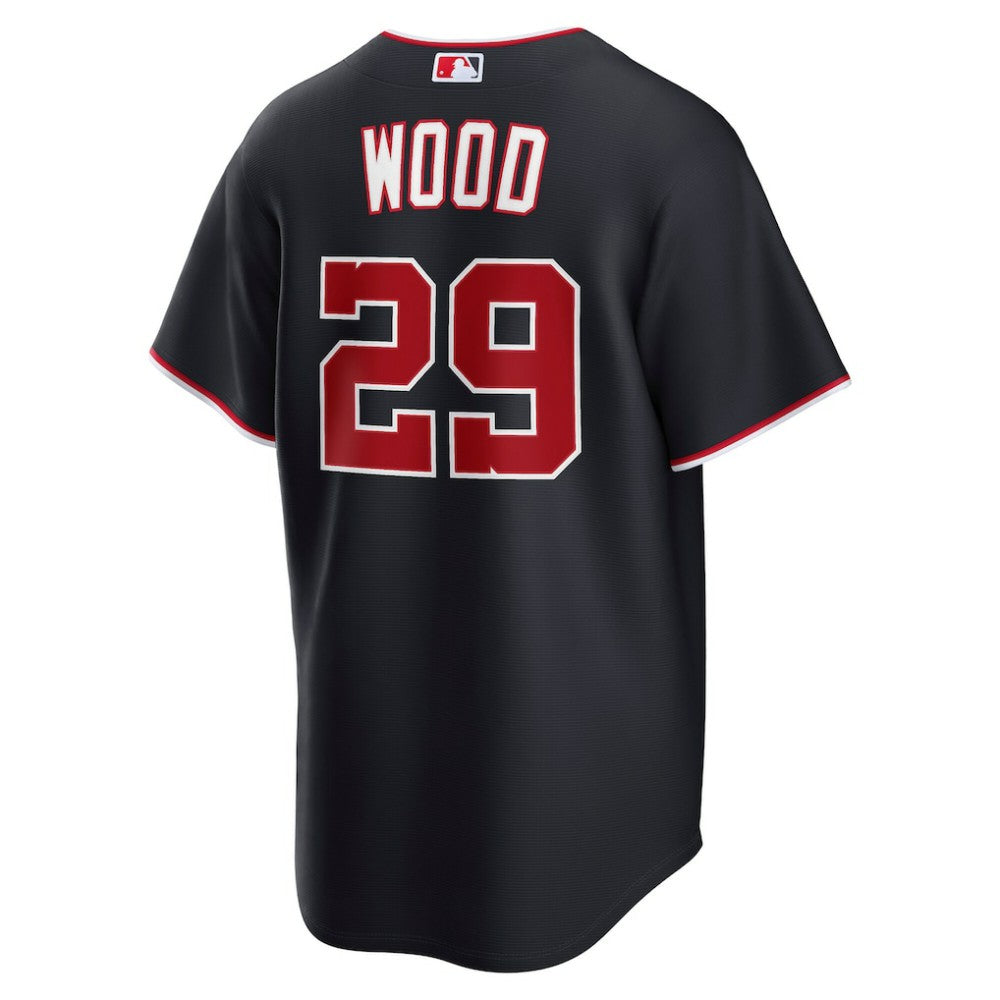 James Wood Washington Nationals Alternate Replica Jersey - Navy | Nike