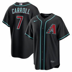 Corbin Carroll Arizona Diamondbacks Alternate Replica Jersey - Black | Nike