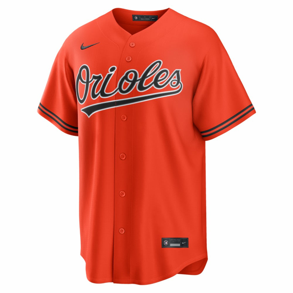 Gunnar Henderson Baltimore Orioles Alternate 2 Replica Jersey - Orange | Nike