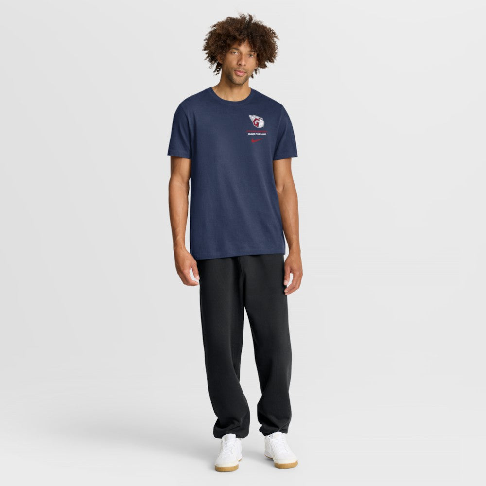 Cleveland Guardians Primetime 2-Hit T-Shirt - Navy | Nike