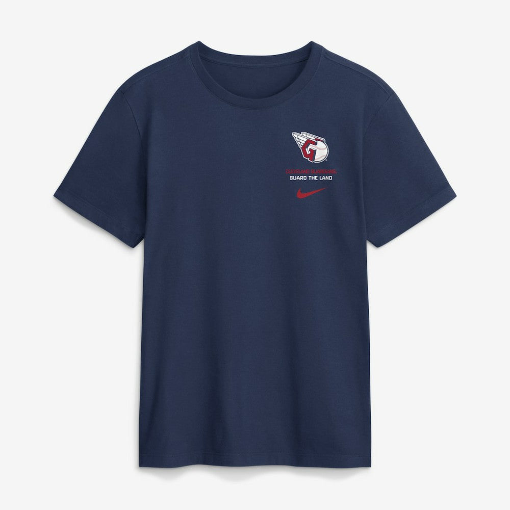 Cleveland Guardians Primetime 2-Hit T-Shirt - Navy | Nike