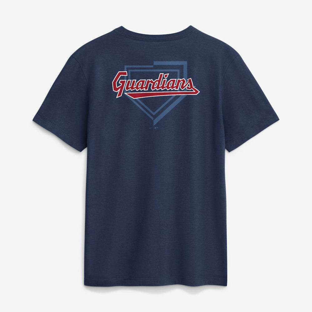 Cleveland Guardians Primetime 2-Hit T-Shirt - Navy | Nike