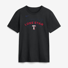 Texas Rangers Primetime Fashion T-Shirt - Black | Nike