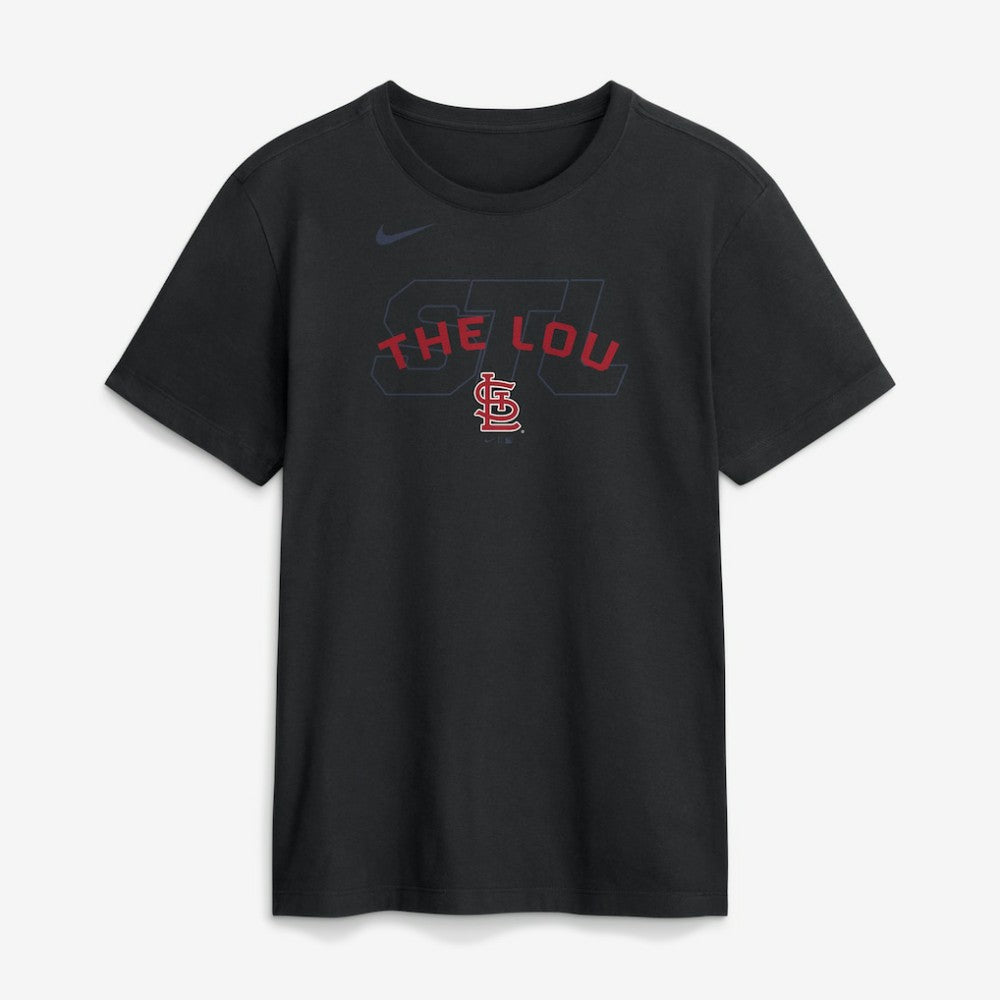 St. Louis Cardinals Primetime Fashion T-Shirt - Black | Nike