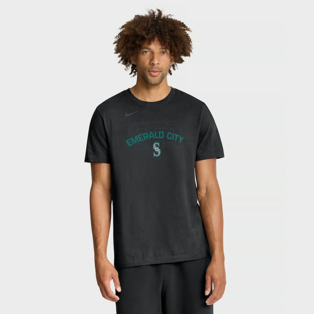 Seattle Mariners Primetime Fashion T-Shirt - Black | Nike