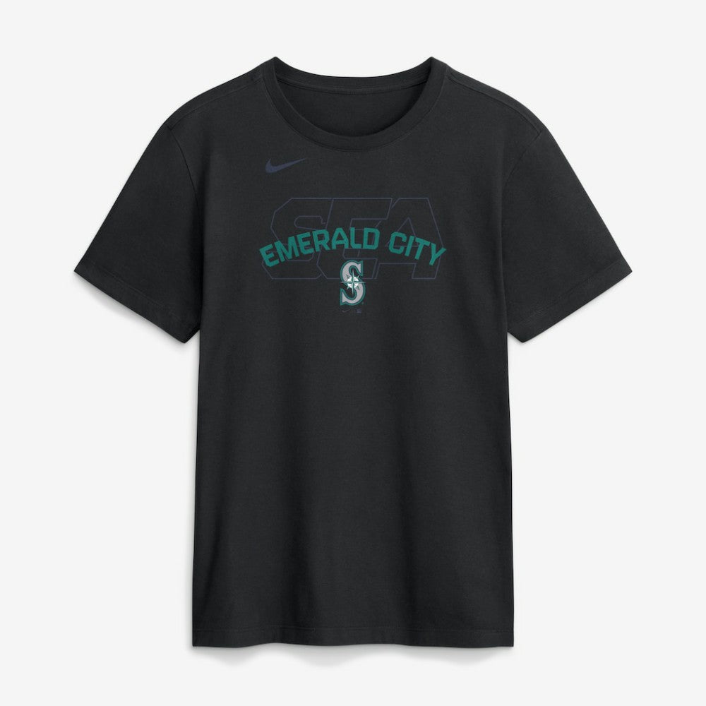 Seattle Mariners Primetime Fashion T-Shirt - Black | Nike