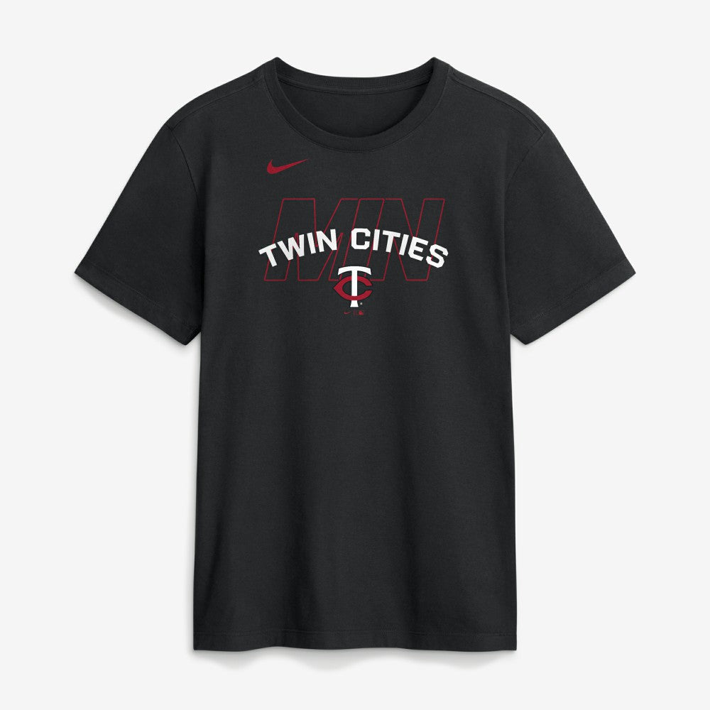 Minnesota Twins Primetime Fashion T-Shirt - Black | Nike
