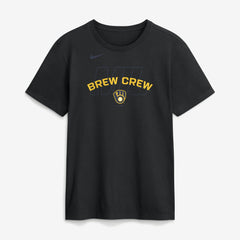 Milwaukee Brewers Primetime Fashion T-Shirt - Black | Nike