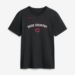 Cincinnati Reds Primetime Fashion T-Shirt - Black | Nike