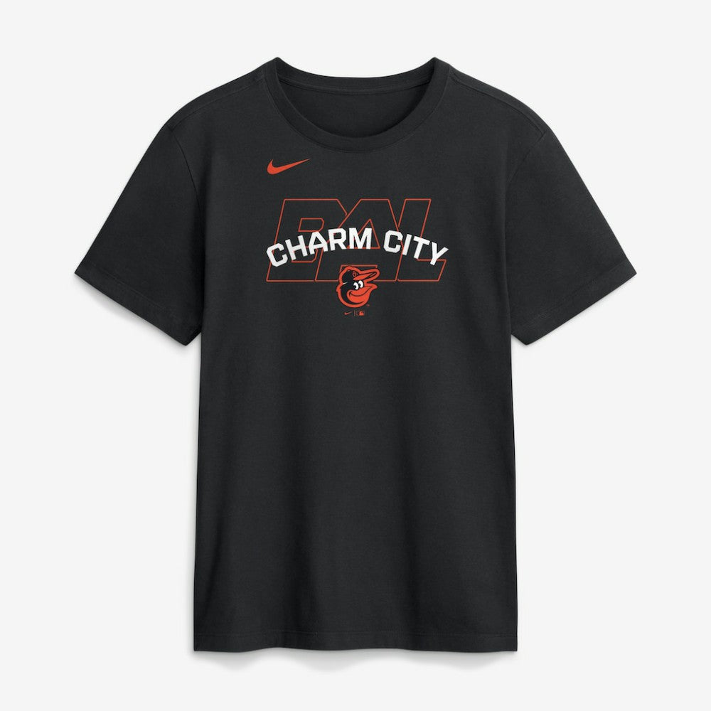 Baltimore Orioles Primetime Fashion T-Shirt - Black | Nike