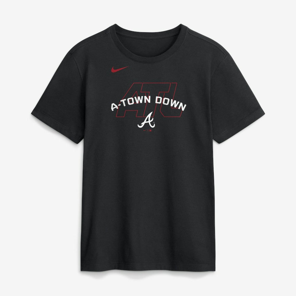 Atlanta Braves Primetime Fashion T-Shirt - Black | Nike