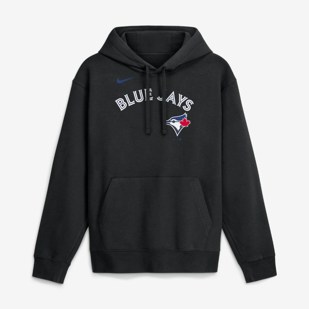 Toronto Blue Jays Dri-Fit Club Hoodie - Black | Nike