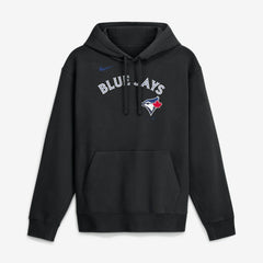 Toronto Blue Jays Dri-Fit Club Hoodie - Black | Nike