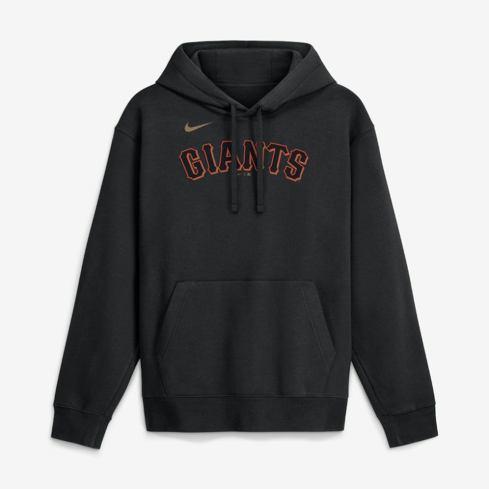 San Francisco Giants Dri-Fit Club Hoodie - Black | Nike
