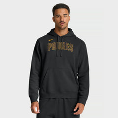 San Diego Padres Dri-Fit Club Hoodie - Black | Nike
