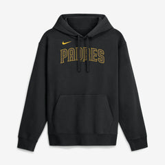 San Diego Padres Dri-Fit Club Hoodie - Black | Nike