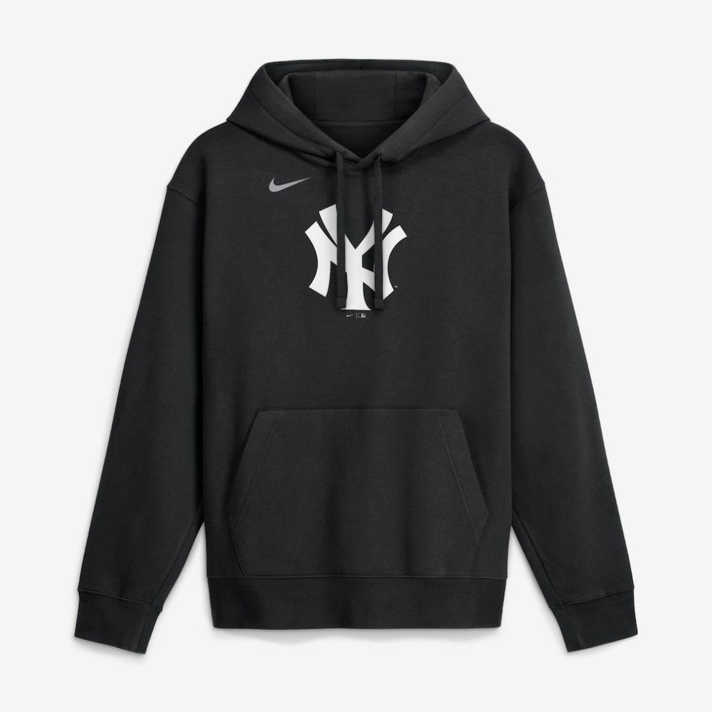 New York Yankees Dri-Fit Club Hoodie - Black | Nike