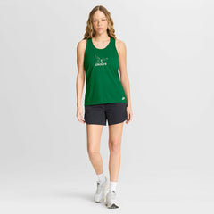 Philadelphia Eagles Women's Hurry Up Tri-Blend Dri-FIT Tank Top - Kelly Green | Nike for sale