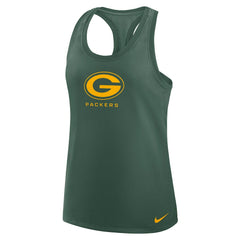 Green Bay Packers Women's Hurry Up Tri-Blend Dri-FIT Tank Top - Green | Nike for sale