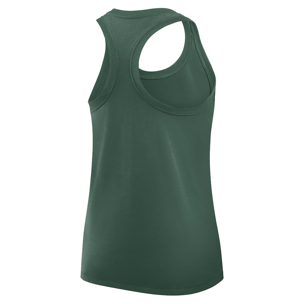 Green Bay Packers Women's Hurry Up Tri-Blend Dri-FIT Tank Top - Green | Nike for sale