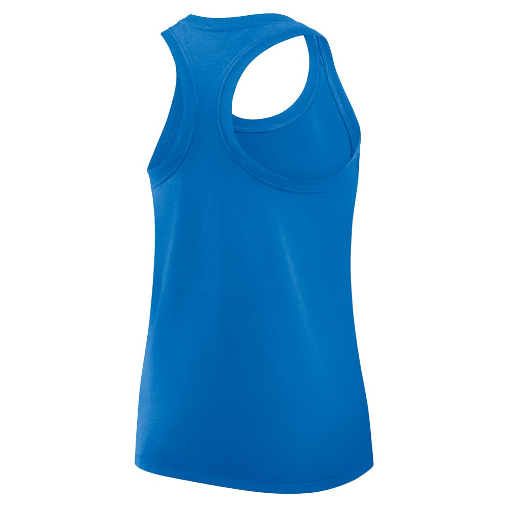 Detroit Lions Women's Hurry Up Tri-Blend Dri-FIT Tank Top - Blue | Nike discount