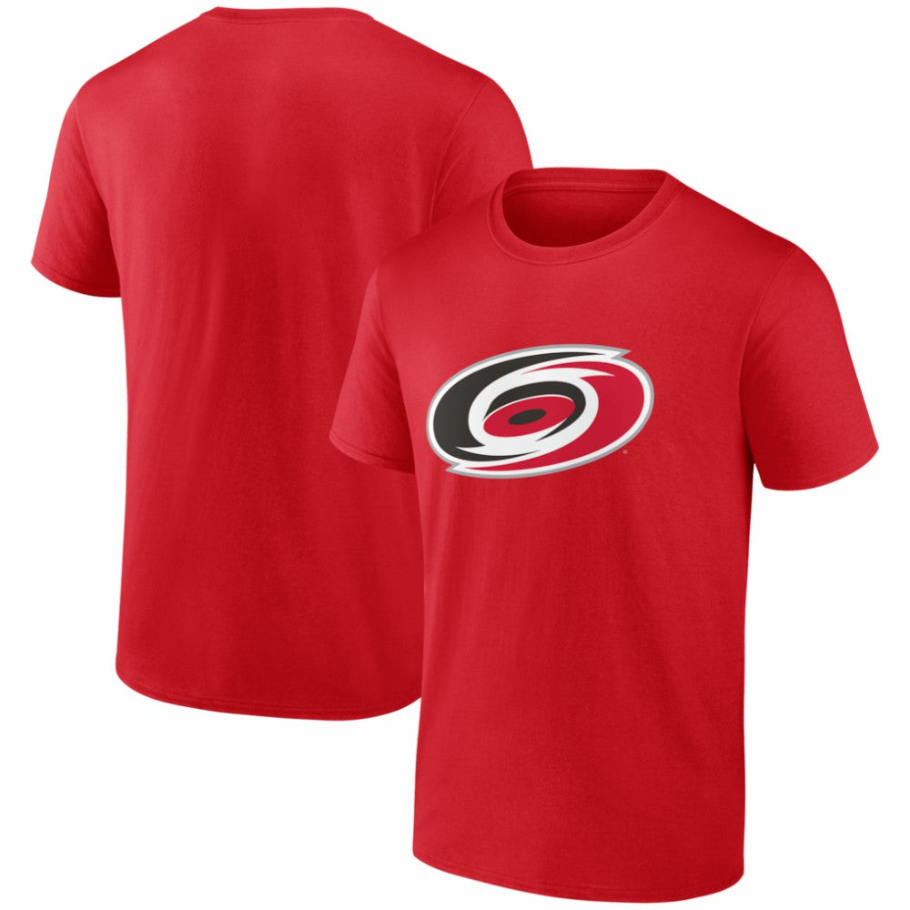 Carolina Hurricanes Logo Athletic Essential T-Shirt Red