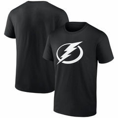 Tampa Bay Lightning Logo Athletic Essential T-Shirt Black