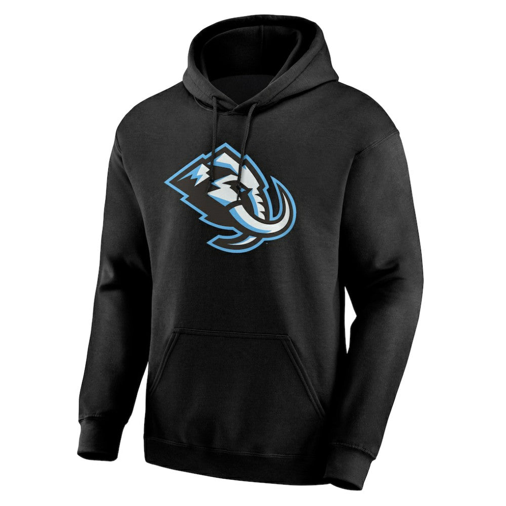Utah Mammoth Logo Athletic Essential Hoodie Black