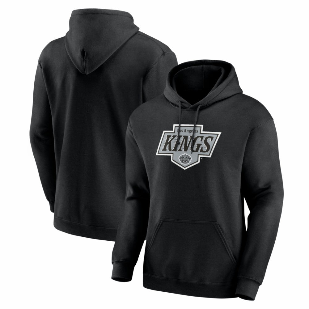 Los Angeles Kings Logo Athletic Essential Hoodie Black