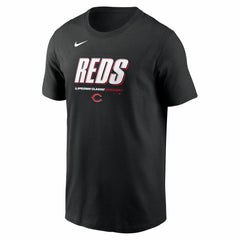 Cincinnati Reds 2025 MLB Speedway Classic Authentic Collection Wordmark T-Shirt - Black | Nike