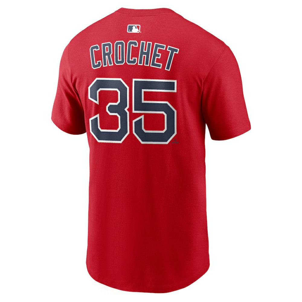 Garrett Crochet Boston Red Sox Name & Number T-Shirt - Red | Nike