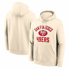 San Francisco 49ers Club Hoodie - Natural | Nike online